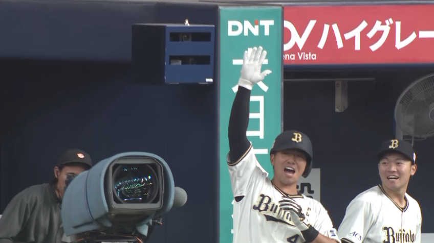 6回裏・B頓宮裕真 絶好調継続!! スタンド上段への豪快な2ランホームラン!!