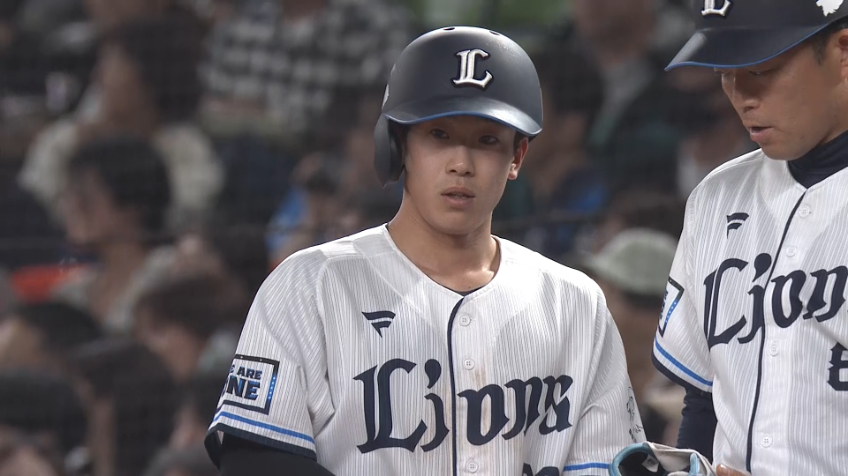 3回裏・L滝澤夏央 絶妙バントで内野安打!! 満塁のチャンスを作る!!