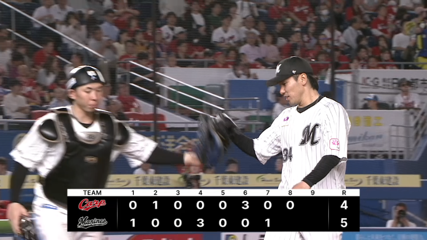 8回表・M高野脩汰 2イニングをパーフェクトに抑える!!