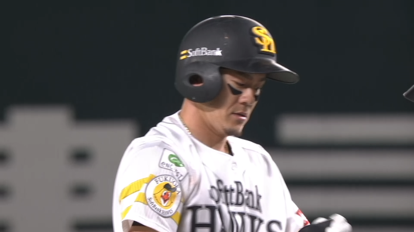 5回裏・H牧原大成 貴重な追加点!! 左中間への2点タイムリー2ベース!!
