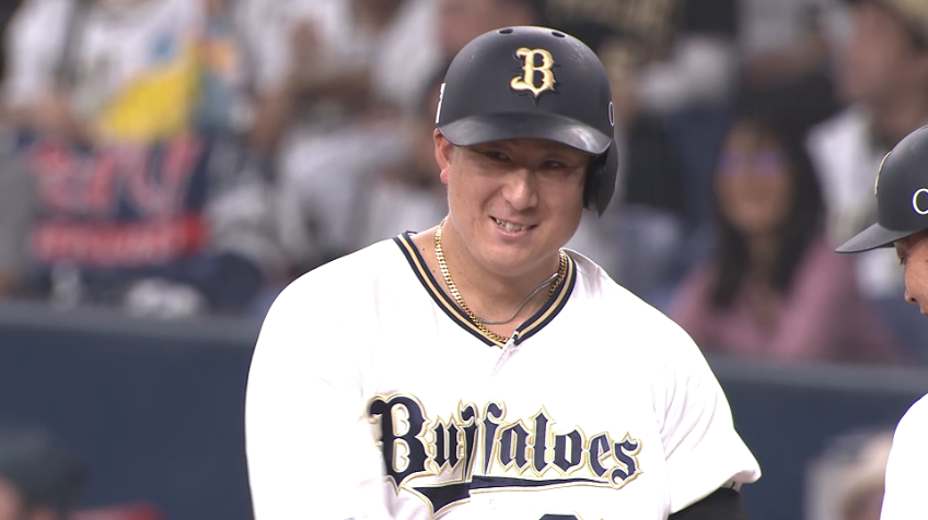 4回裏・B杉本裕太郎 ライトへのタイムリーヒットを放つ!!