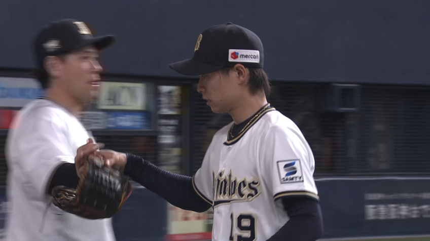 11回表・B山岡泰輔 ピンチを切り抜け今季2勝目!!