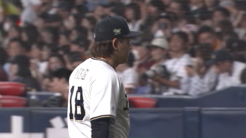 9回表・B宮城大弥 1人で9回を投げ切る!!