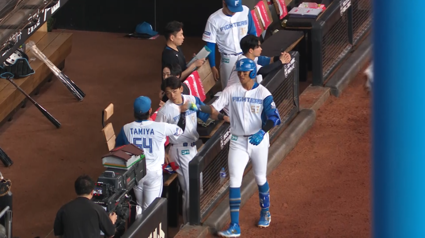 6回裏・F水谷瞬 反撃ののろしを上げるソロホームラン!!