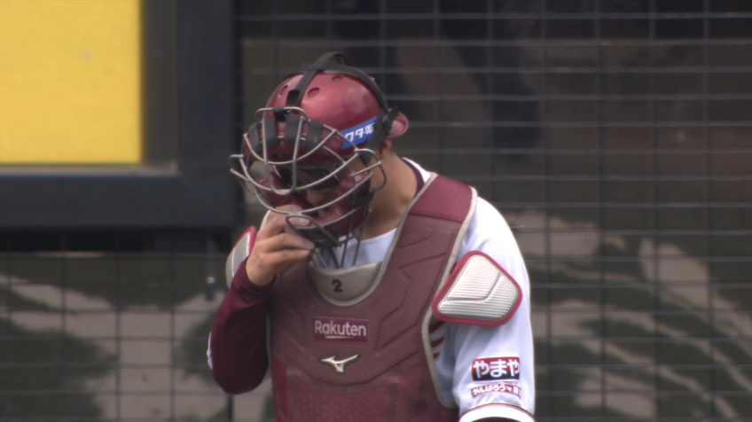 3回表・E太田光 速やかな送球で三振ゲッツーを奪う!!