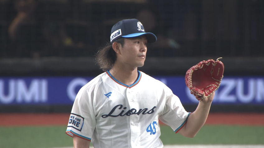 2回表・L今井達也 一瞬の隙をついて牽制アウトを取る!!