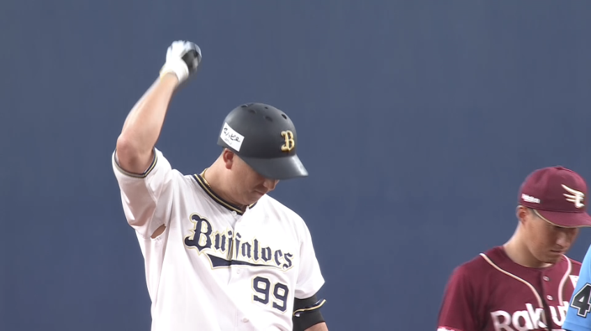 1回裏・B杉本裕太郎 レフトへの2点タイムリー2ベースを放ち先制!!
