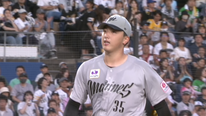 6回表・M田中晴也 満塁のピンチを招くも空振り三振を奪い本日11奪三振!!