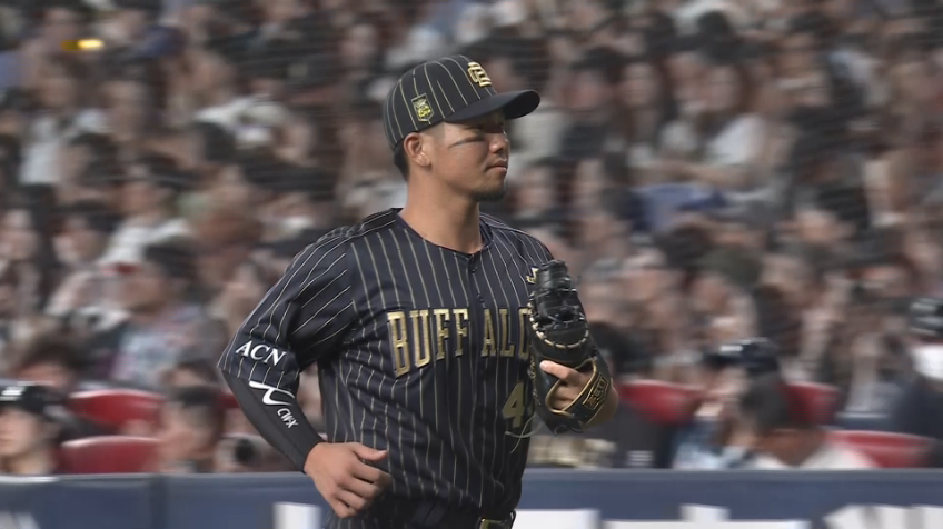 2回表・B頓宮裕真 スライディングキャッチでさらなる失点を防ぐ!!