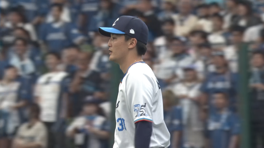 2回表・L元山飛優 ランナーを二塁で刺す好返球!!