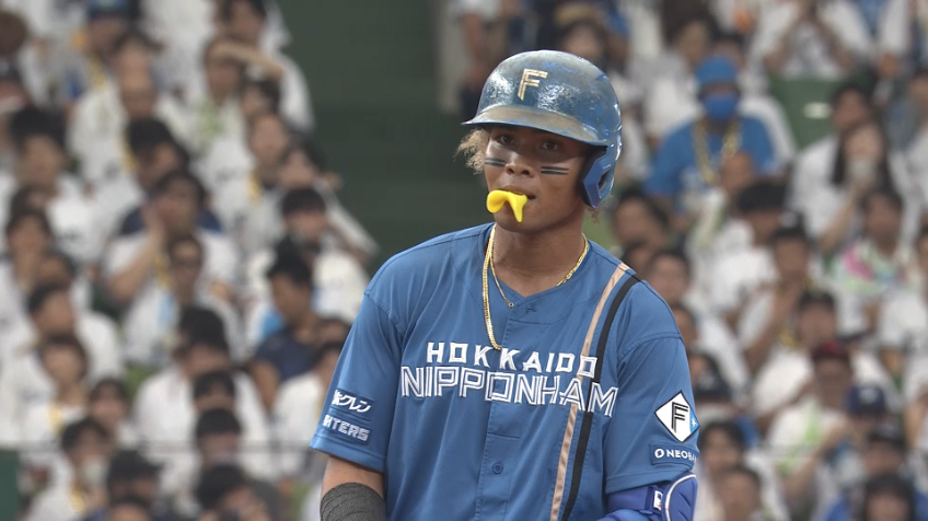 3回表・F水谷瞬 フェンス直撃の同点タイムリー2ベースヒット!!
