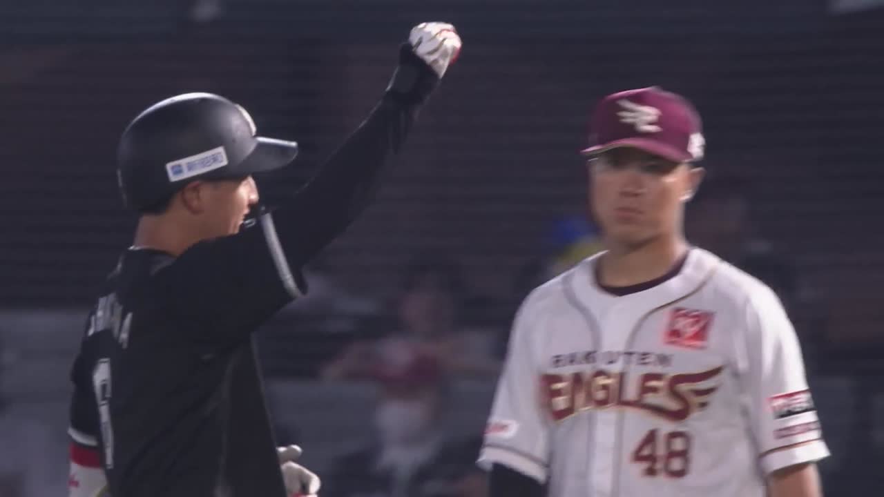 6回表・M西川史礁 ルーキーが期待に応える!! レフトへの同点タイムリー!!