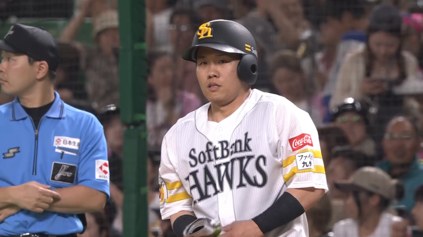 4回裏・H海野隆司 勝ち越し2点タイムリーヒット!!