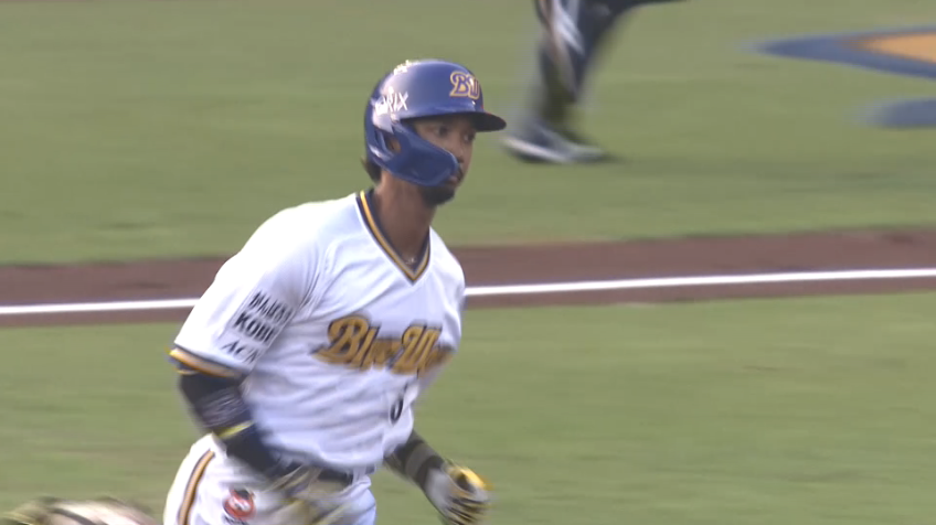 1回裏・B宗佑磨 今季第3号ライトへのソロホームランで先制!!