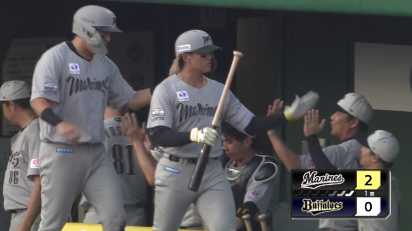 1回表・M山本大斗 レフトへ先制2ランホームランを放つ!!