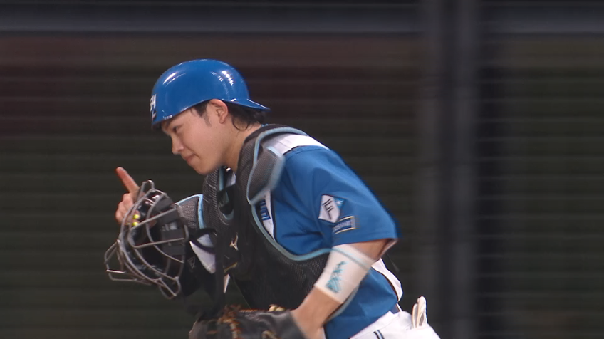 7回表・F田宮裕涼 鮮やかな三振ゲッツーで流れを断ち切る!!