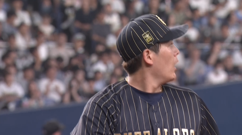 3回表・B九里亜蓮 2アウト満塁のピンチを凌いだ!!