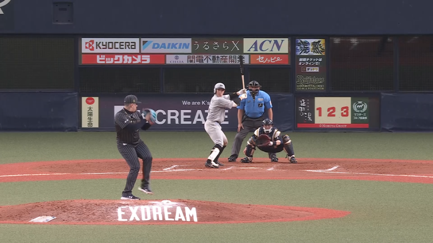 9回表・Bマチャド 抜群の安定感で試合を締める!!