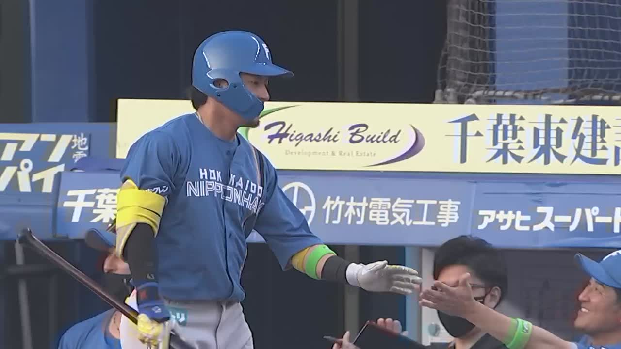 2回表・F水野達稀 セカンドゴロの間に3塁ランナーが生還し先制!!