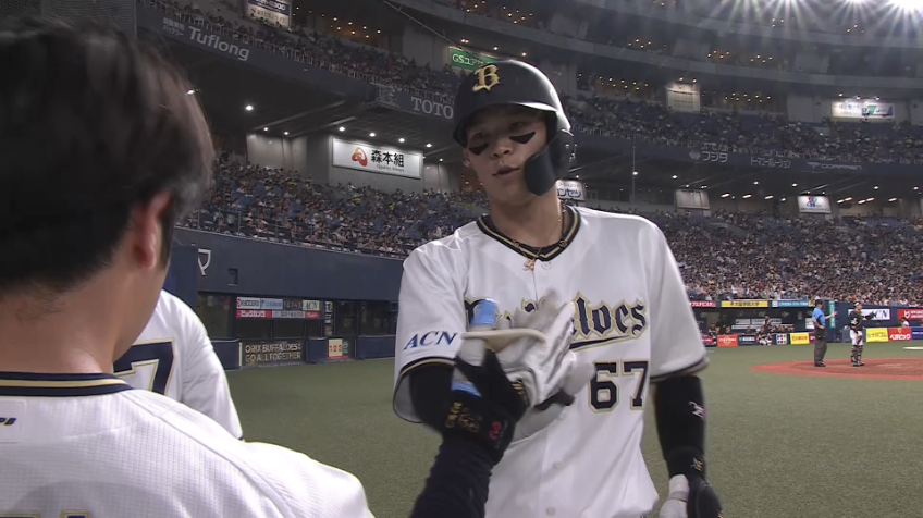3回裏・B中川圭太 レフトへの今季第6号ホームランで反撃!!