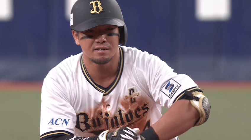 4回裏・B頓宮裕真 気迫の2ベースヒットを放ちチャンス拡大!!