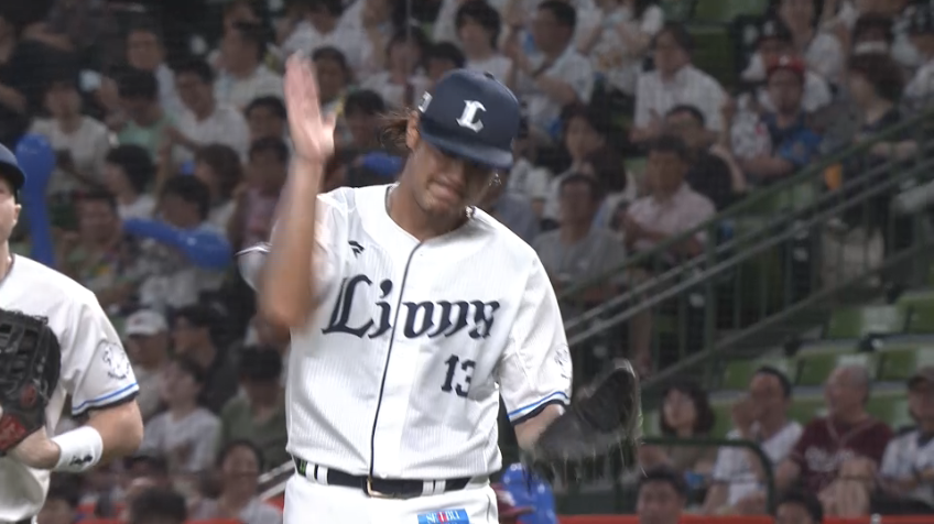 7回表・L高橋光成 7回113球3安打7奪三振1失点の好投!!