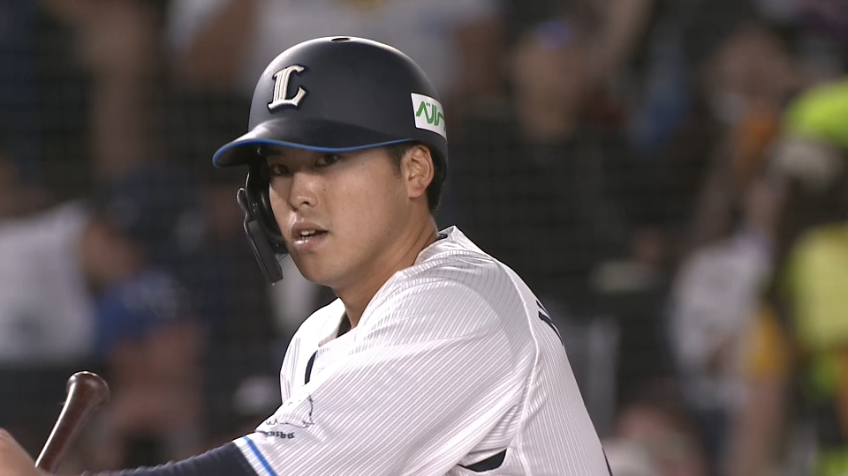 8回表・L仲三河優太 走者一掃のタイムリー3ベースで点差を広げる!!