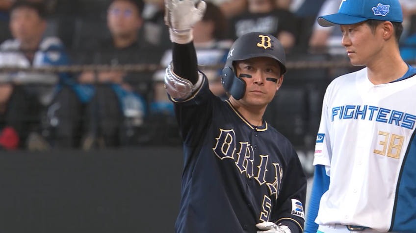 3回表・B西野真弘 好調維持!! ライトに抜けるタイムリー!!