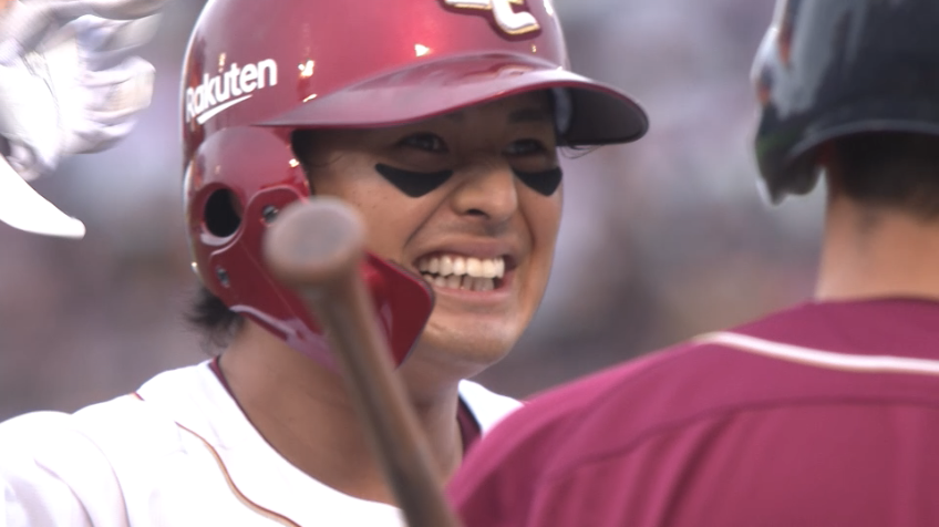 3回裏・E黒川史陽 痛烈な当たり!! センターオーバーのタイムリー3ベース!!