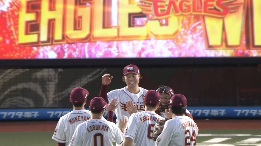 9回表・E瀧中瞭太 キャリア初の完封勝利!!