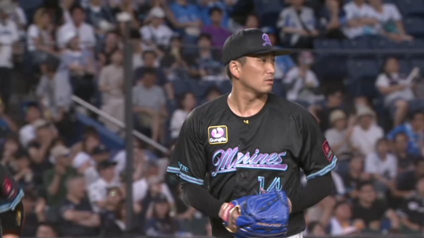 7回表・M小島和哉 最後は空振り三振!! 7回96球4奪三振1失点の投球!!