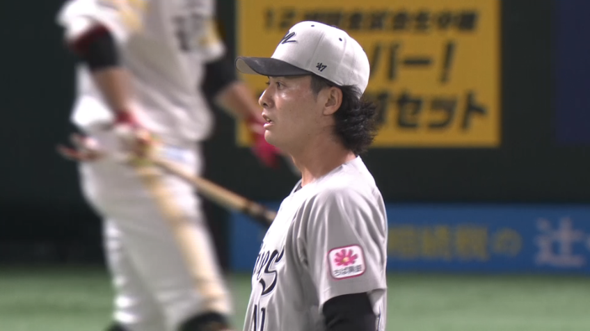 5回裏・M一條力真 プロ初登板で初奪三振をマークする!!