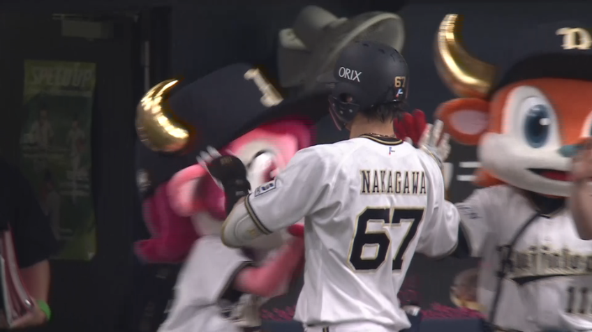 9回裏・B中川圭太 均衡を破るレフトへのサヨナラホームラン!!