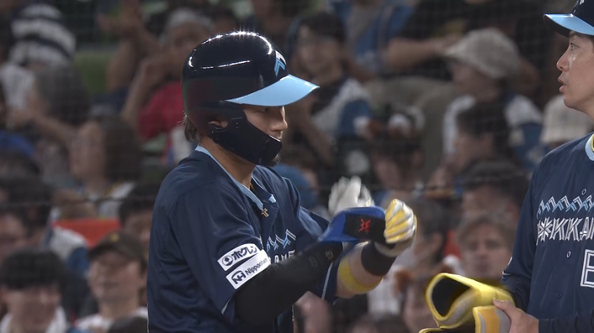 3回表・F水野達稀 センターへのタイムリーヒットで更に追加点!!