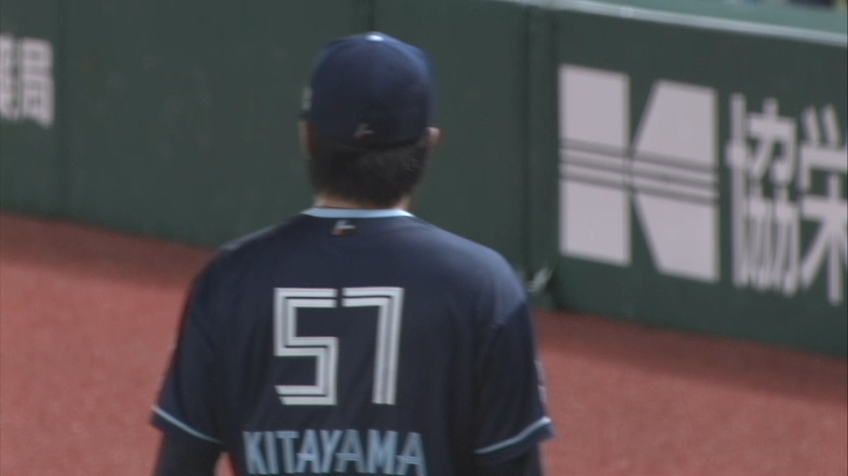 6回裏・F北山亘基 好投!! 6回109球1失点のピッチング!!
