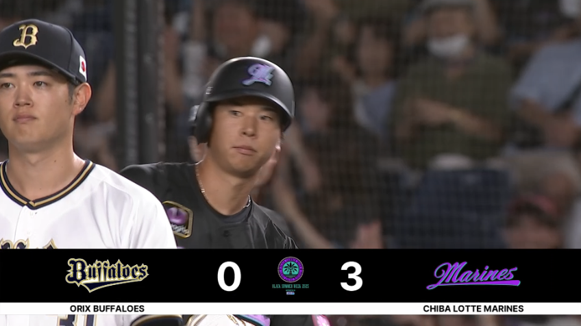 6回裏・M上田希由翔 プロ初の猛打賞となるレフトへのタイムリーヒット!!