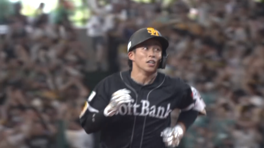 3回表・H野村勇 レフトスタンドへの先制アーチ!!