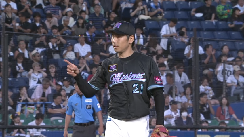7回表・M石川柊太 7回無失点被安打1の好投を見せる!!