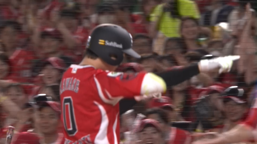 8回裏・H川瀬晃 センターへの2点タイムリーでリード拡大!!