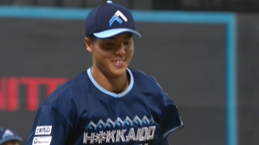 3回表・F柴田獅子 プロ初先発は3回パーフェクトピッチング!!