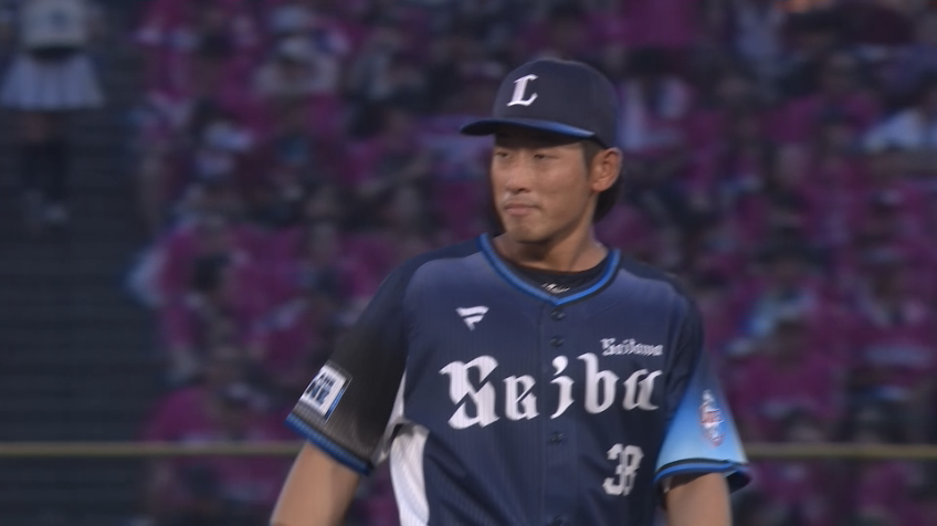 2回裏・L佐藤太陽 プロ初スタメン!! 軽快な守備で併殺を完成させる!!