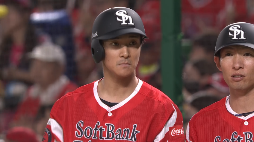 2回裏・H柳町達 ライトへ鋭い先制タイムリーを放つ!!