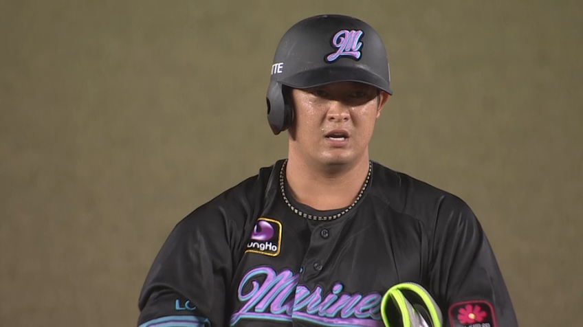 6回裏・M佐藤都志也 右中間への2点タイムリー2ベースで点差を縮める!!