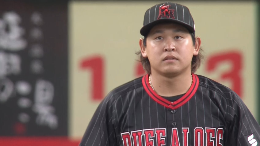 4回表・B宮城大弥 ピンチで自身を救う好フィールディングを見せる!!