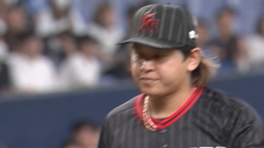 6回表・B宮城大弥 6回9奪三振の好投で2か月ぶりの白星をつかむ!!