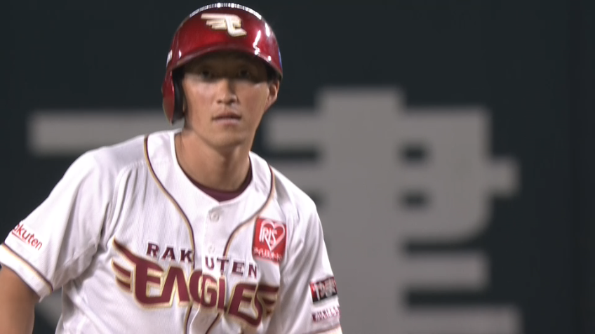 8回表・E小深田大翔 盗塁成功でチャンスを広げる!!