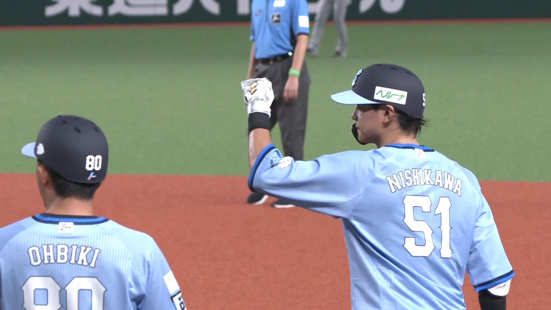 2回裏・L西川愛也 鮮やかな流し打ち!! レフトへのタイムリー!!