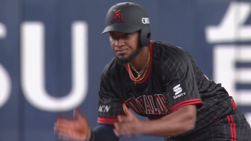 2回裏・Bオリバレス 不意を衝く盗塁でチャンスメイク!!