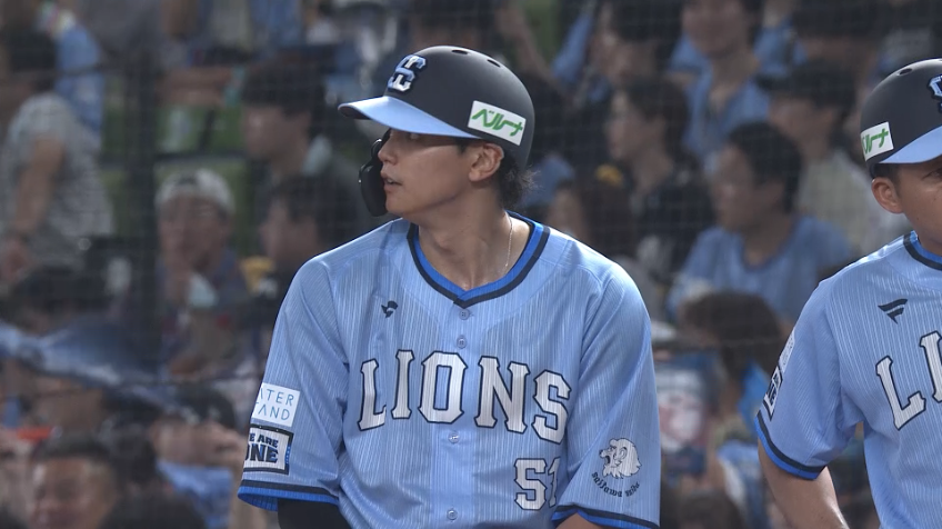 7回裏・L西川愛也 本日4安打の活躍!! レフト前への逆転タイムリー!!