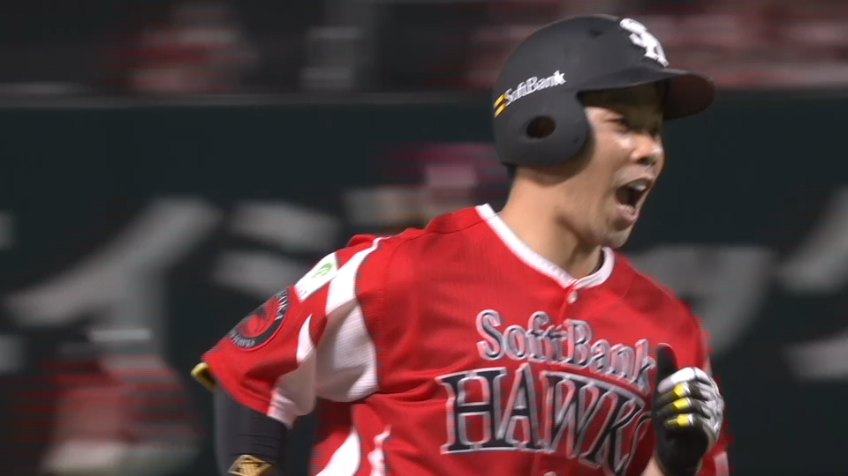 5回裏・H近藤健介 ライトスタンドへ確信の一発!!